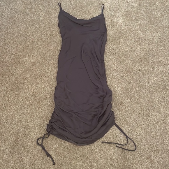 Free People Day to Night Slip Dress, Anthracite, sz M - Picture 4 of 14